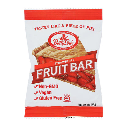 Betty Lou's Strawberry Fruit Bars (12x2 Oz)-0