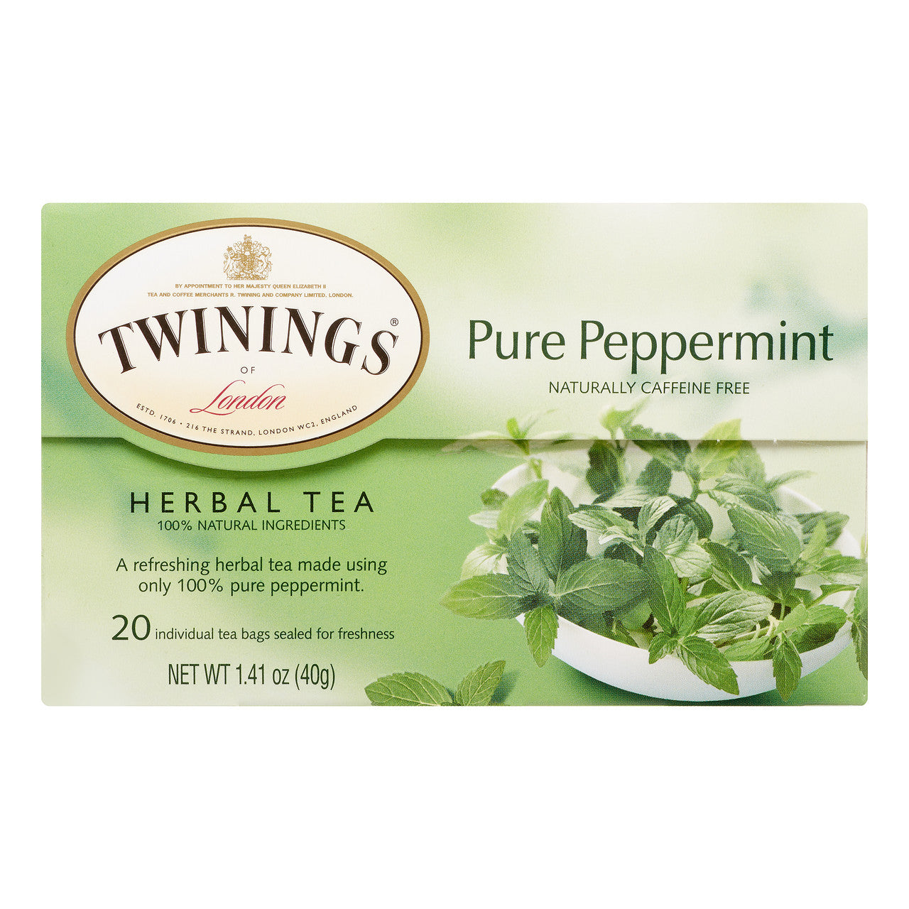 Twinings Pure Peppermint Tea (6x20 Bag)-5