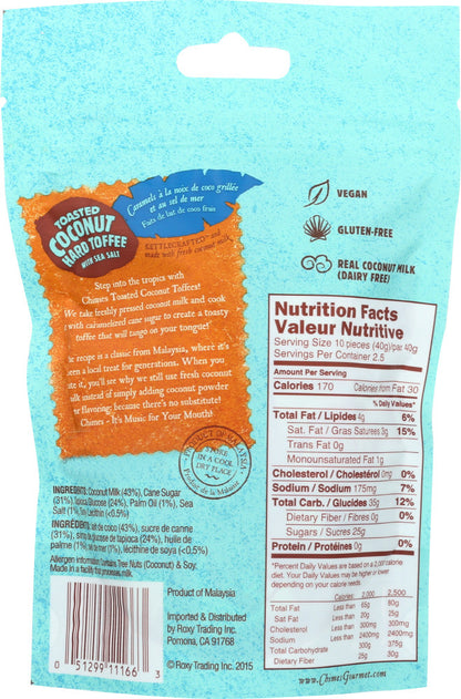 CHIMES TSTD CNUT TOFFEE ( 12 X 3.5 OZ   )-2