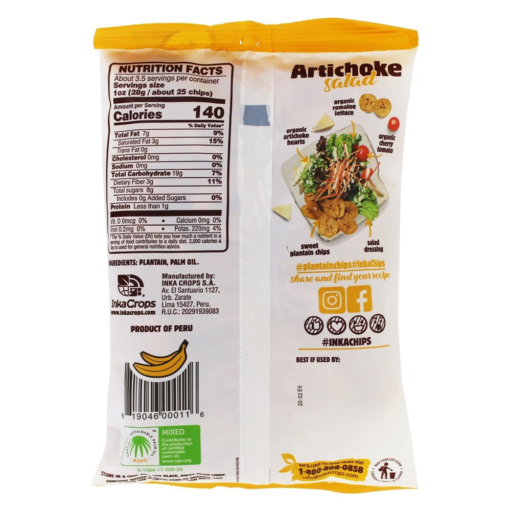 INKA SWEET PLANTAIN CHPS ( 12 X 3.25 OZ   )-1