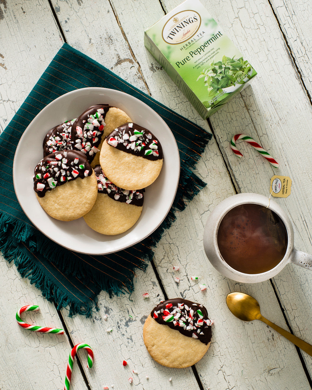 Twinings Pure Peppermint Tea (6x20 Bag)-7