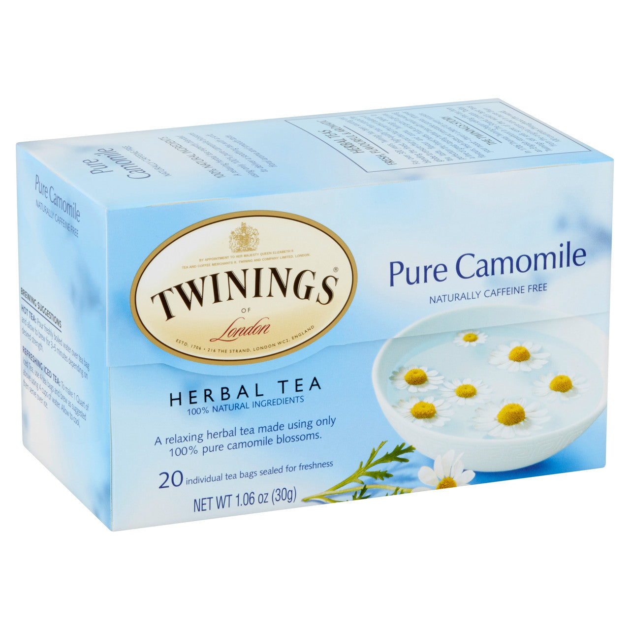 Twinings Pure Camomile Tea (6x20 Bag)-0