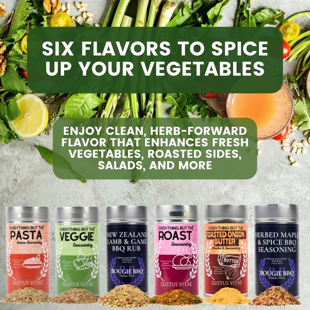 Best for Veggie Seasonings | Set of 6 XL Tins-1