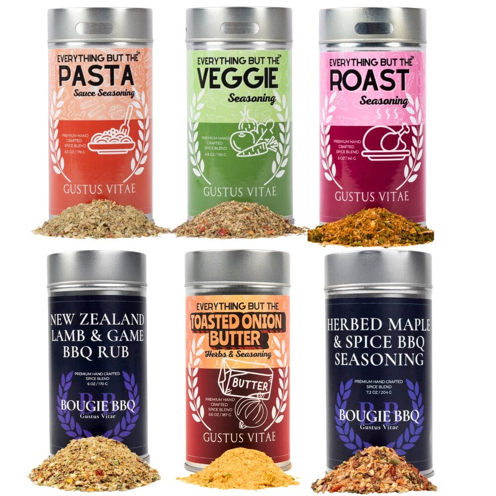 Best for Veggie Seasonings | Set of 6 XL Tins-0