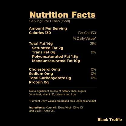 Black Truffle Infused Olive Oil-3