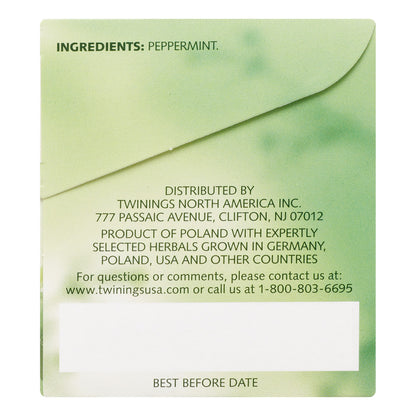 Twinings Pure Peppermint Tea (6x20 Bag)-4