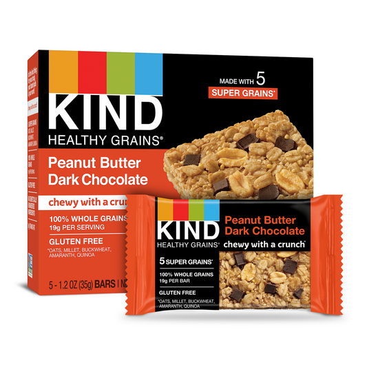 Kind Gran Bar, Drk Choc Peanutbutter (8/5x1.2 OZ)-0