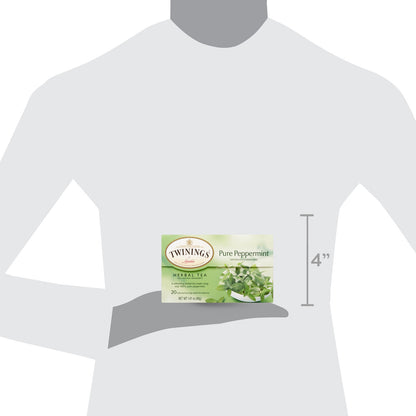 Twinings Pure Peppermint Tea (6x20 Bag)-6
