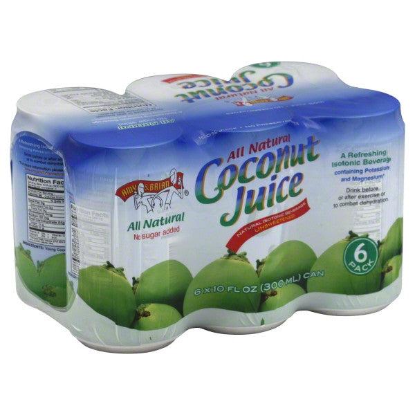 Amy & Brian Coconut Juice (4x6Pack )-0
