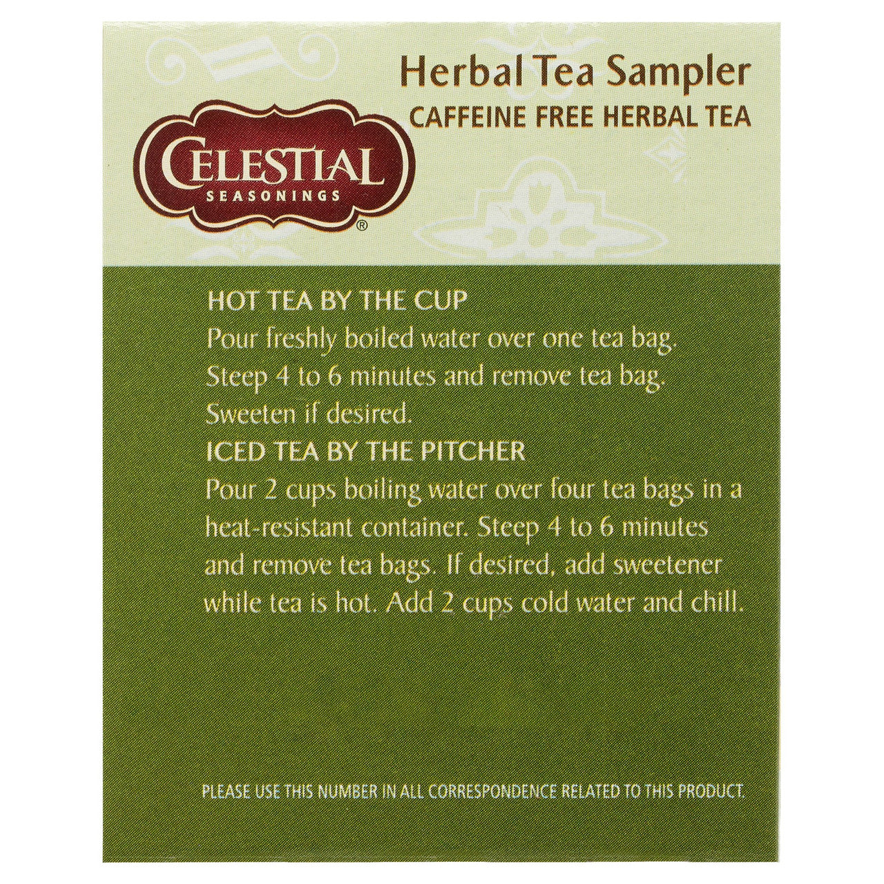 Celestial Seasonings Herbal Tea Sampler (6x18 Bag)-2