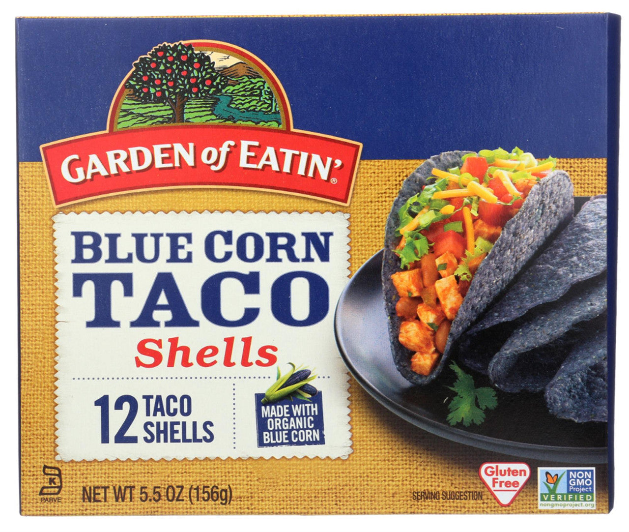 Garden Of Eatin Blue Corn Taco Shells (12x5.5 Oz)-0