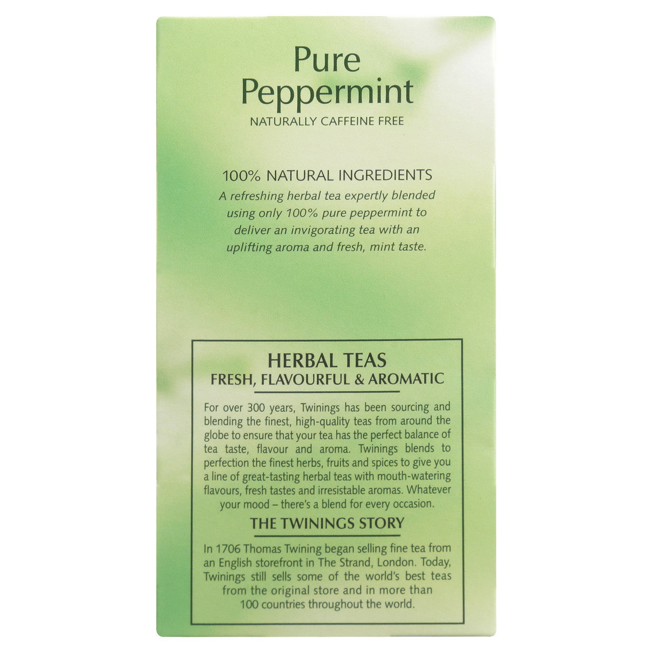 Twinings Pure Peppermint Tea (6x20 Bag)-15