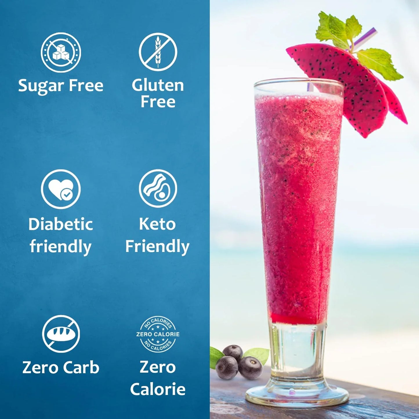 Sugar-Free Dragon Fruit Acai Syrup-3