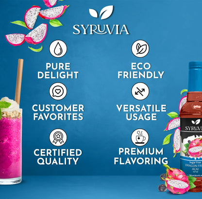 Sugar-Free Dragon Fruit Acai Syrup-4