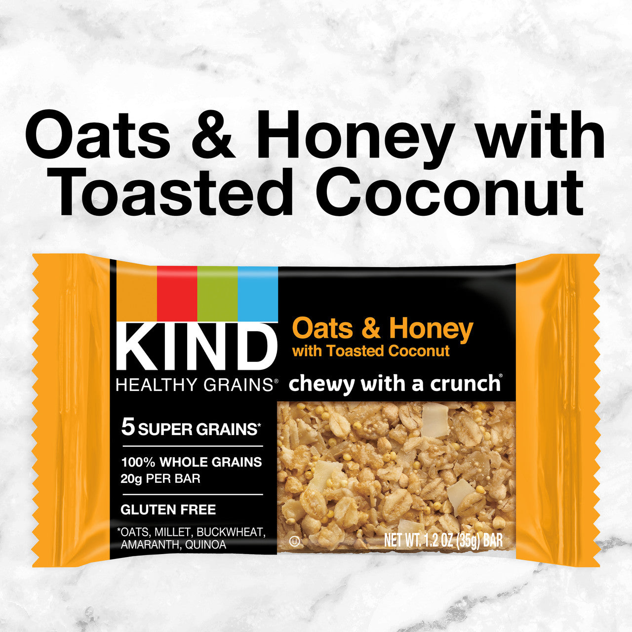 Kind Granola Bar, Oats N Honey W/Cnut (8/5x1.2 OZ)-2