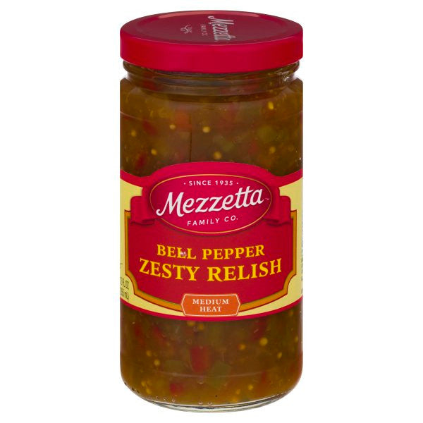 Mezzetta Express Deli-Style Zesty Bell Pepper Relish (6x12Oz)-0