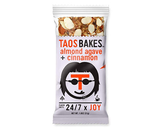 TAOS BAKES ALMD AGVE BAR ( 12 X 1.8 OZ   )-0