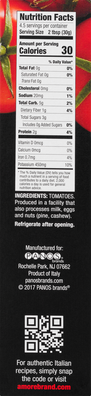 Amore Tomato Paste Tube (12x4.5OZ )-5
