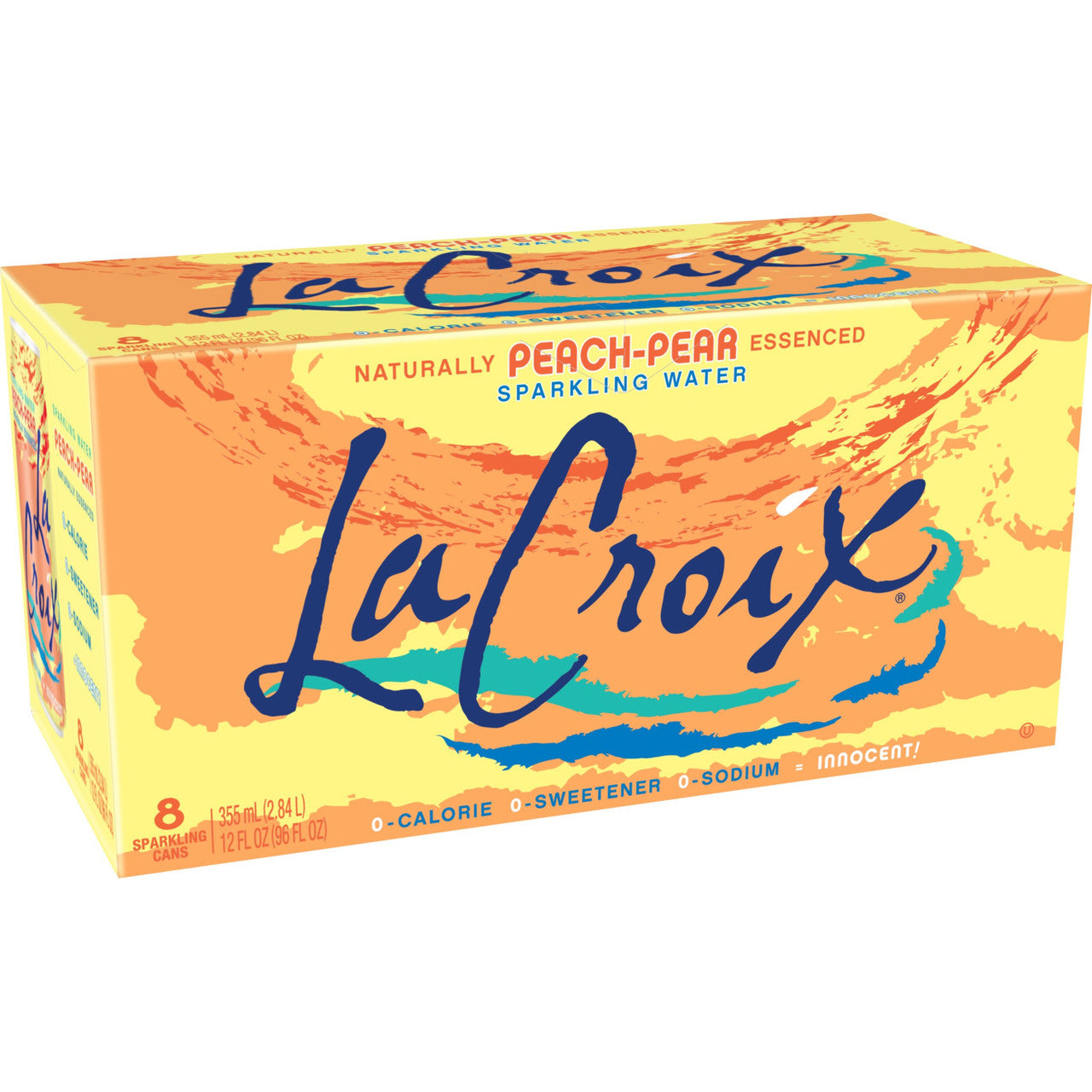 LACROIX PEACH PEAR SPK ( 3 X 8 PACK )-0