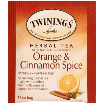 Twinings Orange & Cinnamon Spice Tea (6x20 Bag)-3