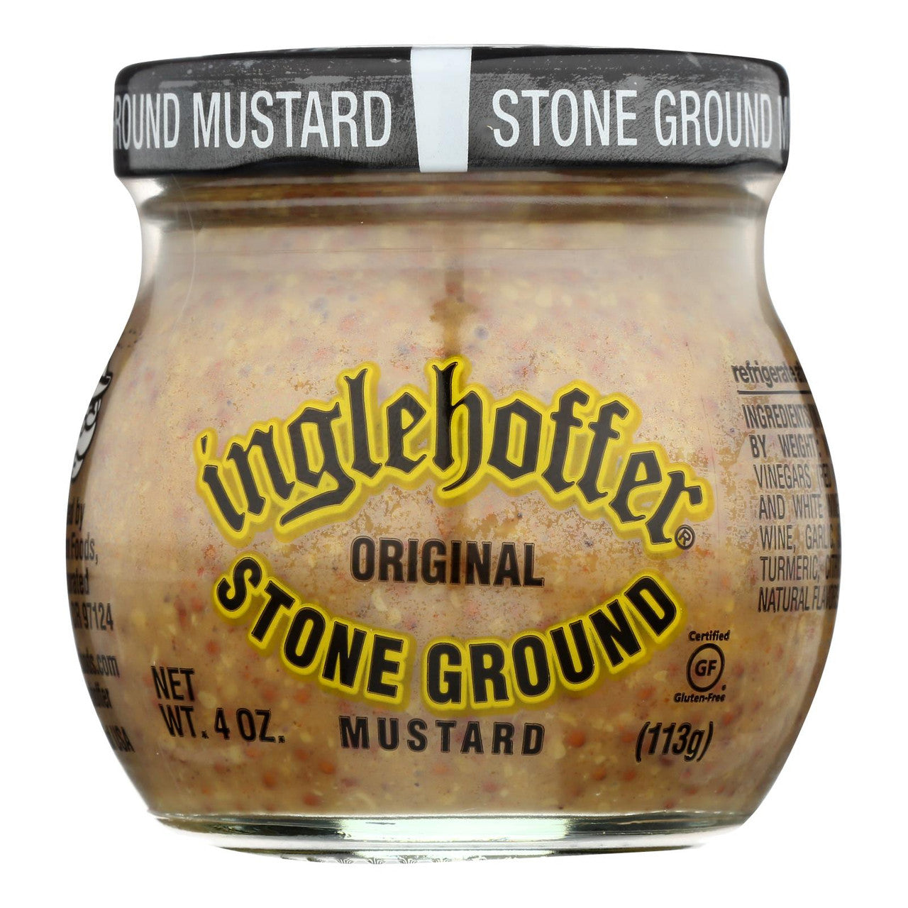 Inglehoffer Stone Ground Mustard (12x4OZ )-0