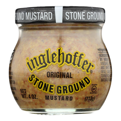 Inglehoffer Stone Ground Mustard (12x4OZ )-0