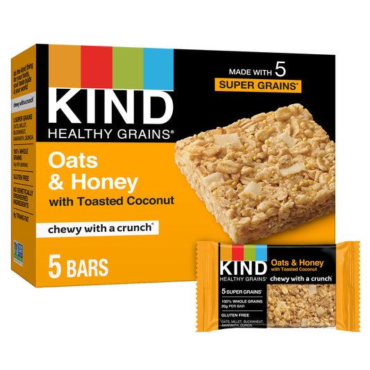 Kind Granola Bar, Oats N Honey W/Cnut (8/5x1.2 OZ)-0