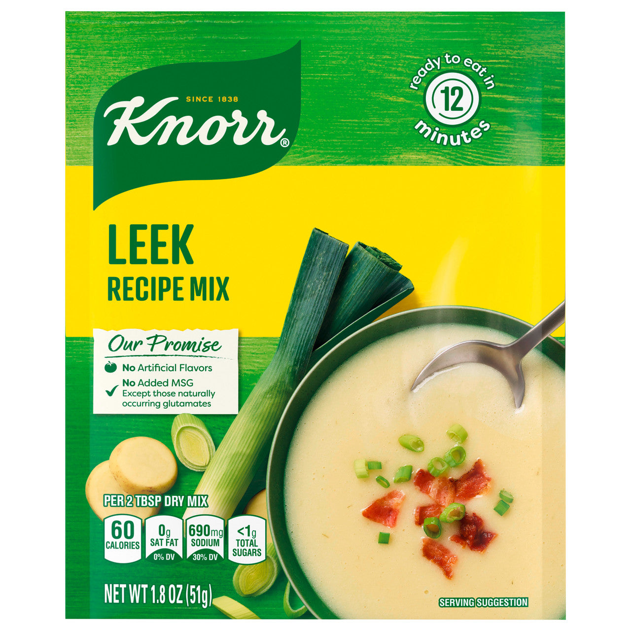 Knorr Leek Recipe Mix (12x1.8Oz)-3