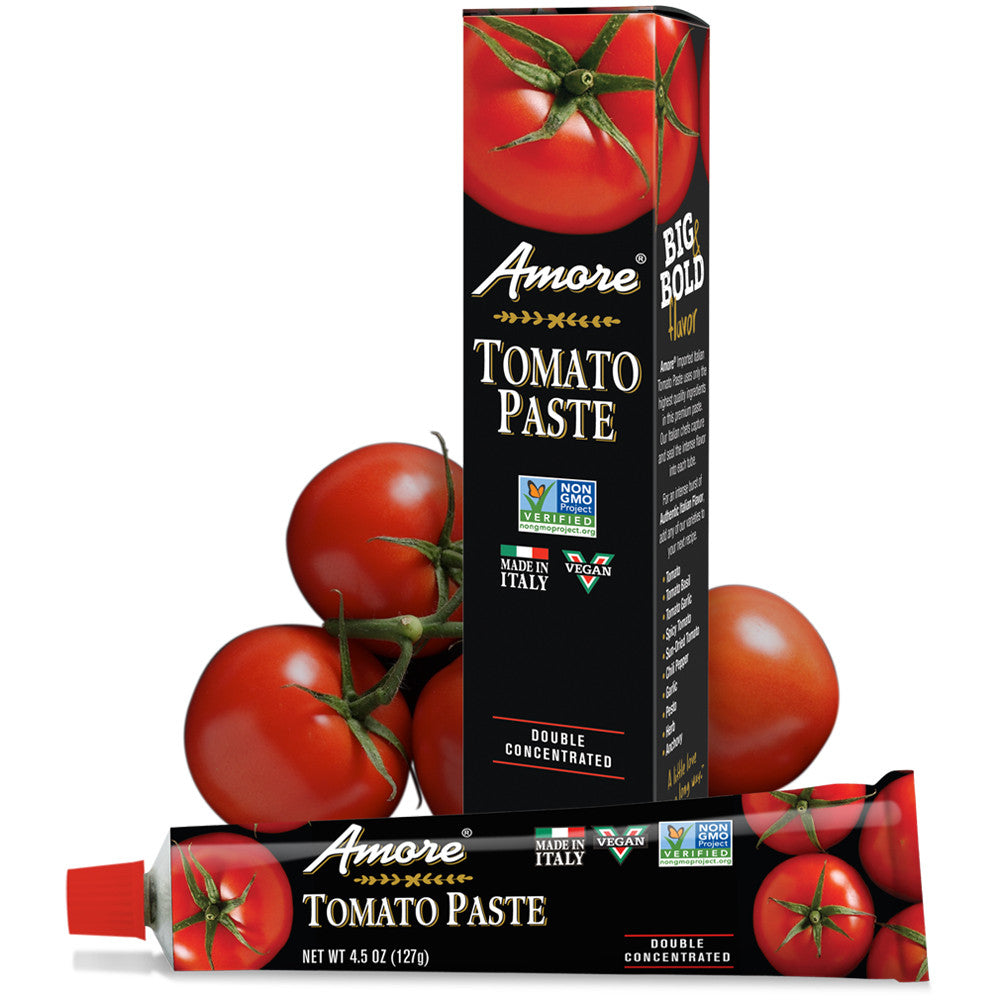 Amore Tomato Paste Tube (12x4.5OZ )-2