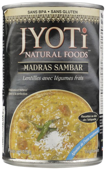 Jyoti Madras Sambar Lentils & vegetables (12x15 Oz)-0