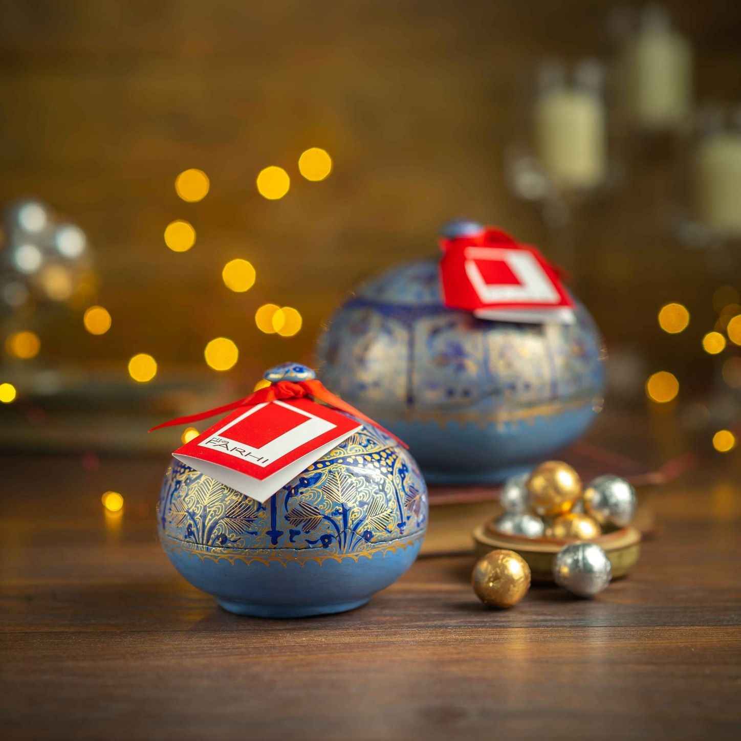 Handmade Bonbonnière with Assorted Chocolate Coated Almonds - Palm Oil Free, 130g-4