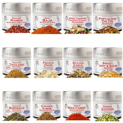Luxury World Seasonings - Gourmet 12 Pack Collection-0