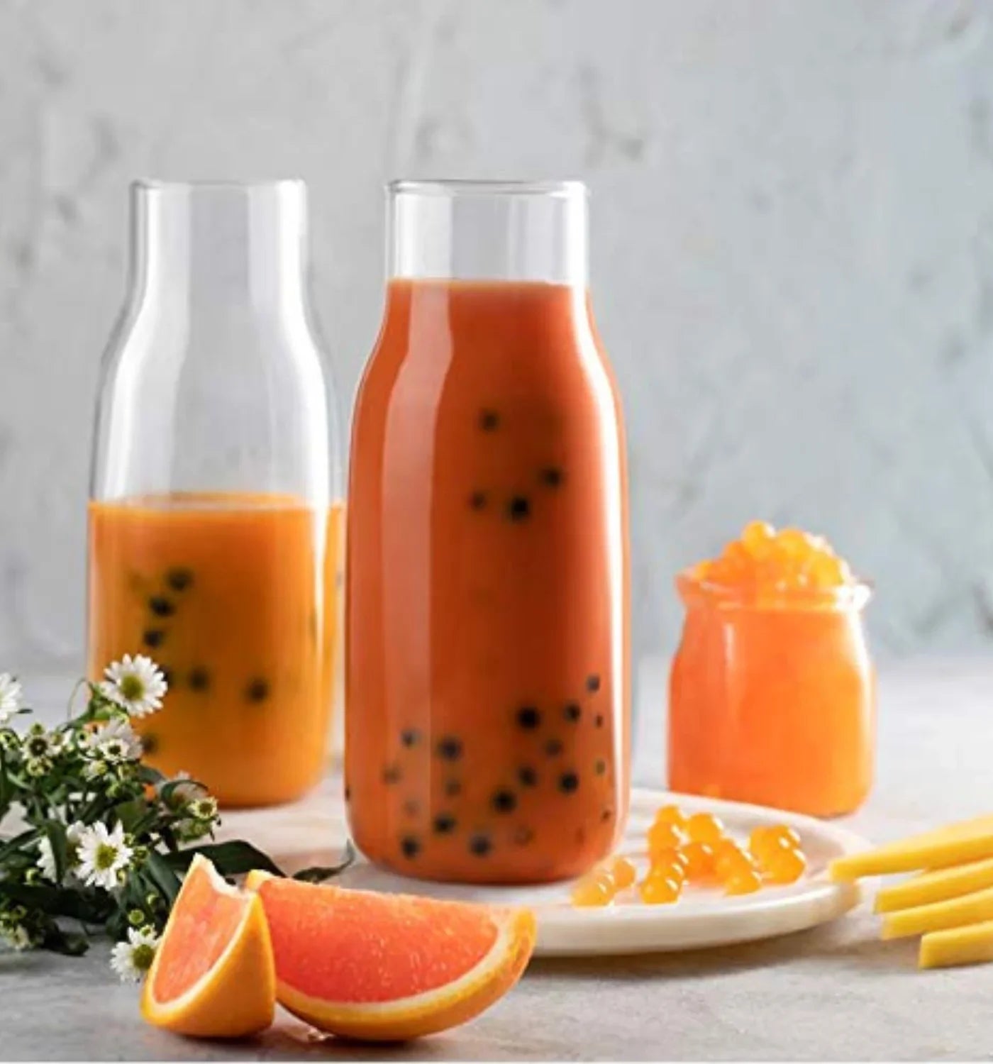 1 LB Passion Fruit Flavored Popping Boba-2