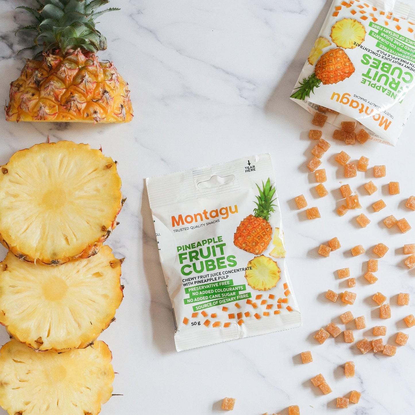 Montagu: Fruit Cubes - Pineapple-1