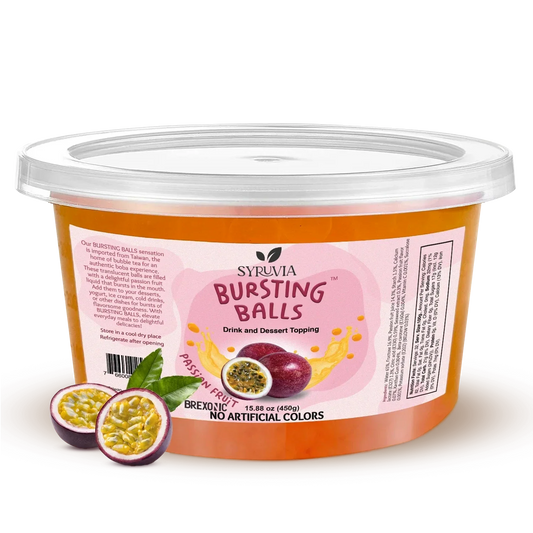 1 LB Passion Fruit Flavored Popping Boba-0