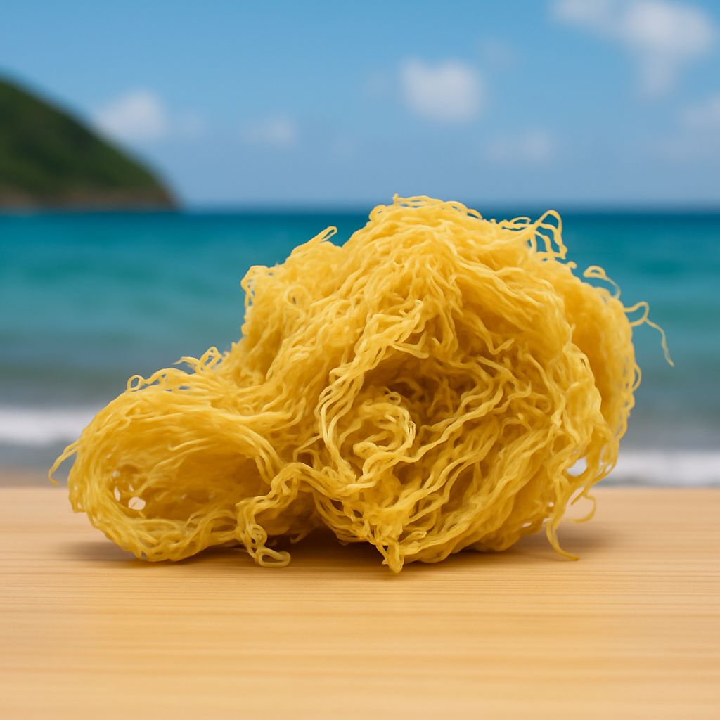 🌊 Premium St. Lucian Gold Seamoss-0