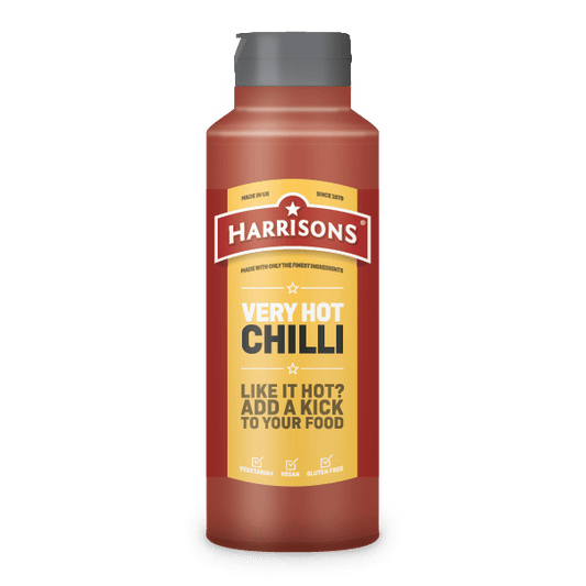 Very Hot Chilli Sauce 1 Litre Bottle (Case of 6)-0
